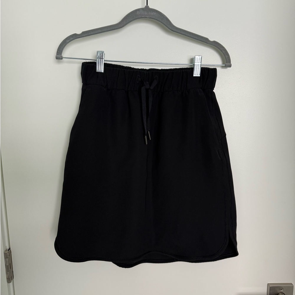LULULEMON On The Fly Skirt Black